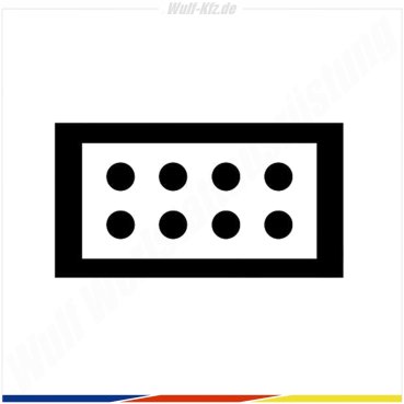 Preview: Hella Gutmann CSC-​Tool Rear Cam Kit 2 - Side Kalibriermatten Set Mazda CSC 3-03